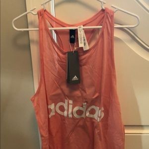 NWT Adidas Essential Linear Logo Tank